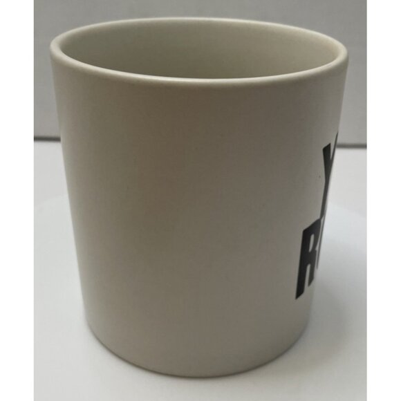 You Rock 14oz Quotable Coffee Mug Ceramic Matte Finish 2011 - EUC - Picture 6 of 9